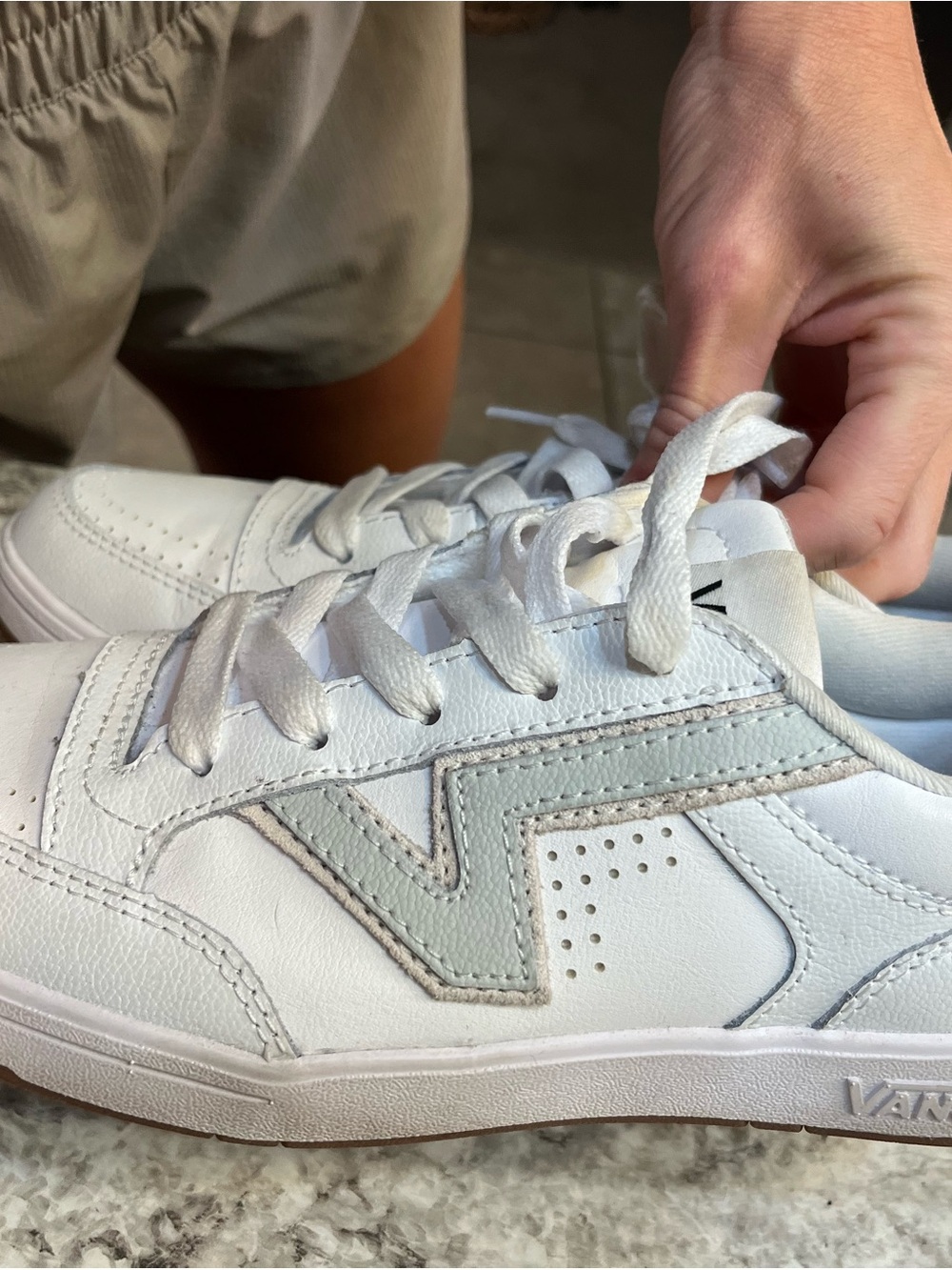 Vans White Sneakers